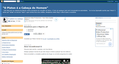 Desktop Screenshot of opistoneacabecadohomem.blogspot.com