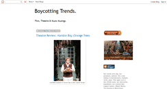 Desktop Screenshot of boycottingtrends.blogspot.com