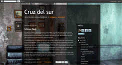 Desktop Screenshot of cruzdelsur.blogspot.com