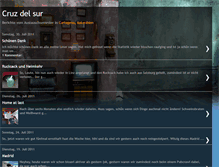 Tablet Screenshot of cruzdelsur.blogspot.com