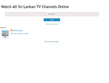 Tablet Screenshot of lanka-tv.blogspot.com