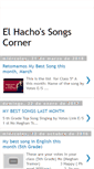 Mobile Screenshot of elhachosongs.blogspot.com
