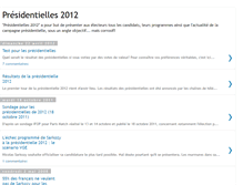 Tablet Screenshot of presidentielles-2012.blogspot.com