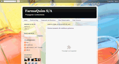 Desktop Screenshot of farmaquimsa.blogspot.com