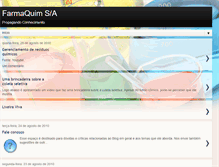 Tablet Screenshot of farmaquimsa.blogspot.com