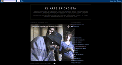 Desktop Screenshot of elartebrigadista.blogspot.com