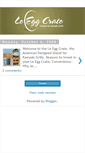 Mobile Screenshot of leeggcrate.blogspot.com