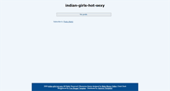 Desktop Screenshot of indian-girls-hot-sexy.blogspot.com