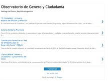 Tablet Screenshot of generoyciudadania.blogspot.com