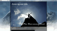 Desktop Screenshot of jesusnasuavida.blogspot.com