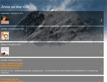 Tablet Screenshot of jesusnasuavida.blogspot.com