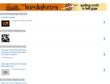 Tablet Screenshot of newkurukshetra.blogspot.com