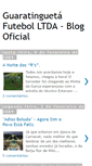 Mobile Screenshot of guaratinguetafutebol.blogspot.com