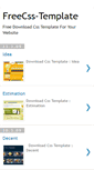 Mobile Screenshot of freecss-template.blogspot.com