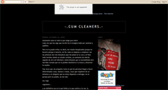 Desktop Screenshot of cumcleaners.blogspot.com