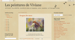 Desktop Screenshot of lespeinturesdeviviane.blogspot.com