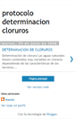 Mobile Screenshot of determinaciondecloruros.blogspot.com