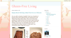 Desktop Screenshot of glutenfreelivingispossible.blogspot.com