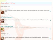 Tablet Screenshot of glutenfreelivingispossible.blogspot.com