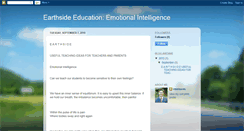 Desktop Screenshot of earthside-emotionalintelligence.blogspot.com