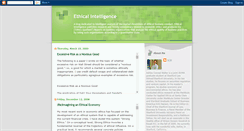 Desktop Screenshot of ethical-intelligence.blogspot.com