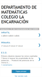 Mobile Screenshot of matematicasencarnacion.blogspot.com