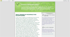 Desktop Screenshot of friendsofmcdonaldschool.blogspot.com