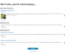 Tablet Screenshot of bea-cukai.blogspot.com