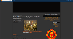 Desktop Screenshot of manchesterunited-mu.blogspot.com