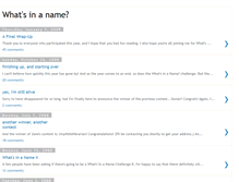 Tablet Screenshot of annie-whatsinaname.blogspot.com