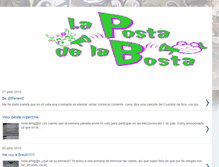 Tablet Screenshot of laposta-delabosta.blogspot.com