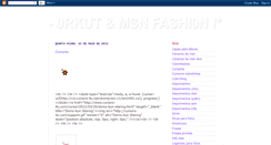 Desktop Screenshot of orkutemsnfashion.blogspot.com