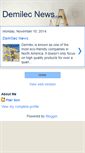 Mobile Screenshot of demilecnewsandreviews.blogspot.com