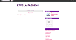 Desktop Screenshot of favelafashionbrecho.blogspot.com