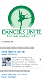 Mobile Screenshot of dancersunitecharlotte.blogspot.com