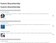 Tablet Screenshot of ilustresdesconhecidas.blogspot.com