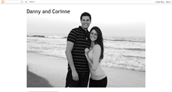 Desktop Screenshot of dannyandcorinne.blogspot.com