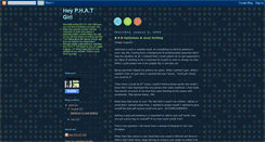 Desktop Screenshot of heyphatgirl.blogspot.com