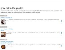 Tablet Screenshot of graycatinthegarden.blogspot.com