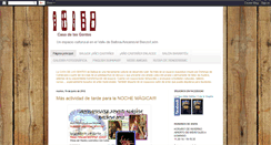 Desktop Screenshot of lacasadelasgentes.blogspot.com