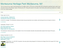 Tablet Screenshot of montezumaheritagepark.blogspot.com