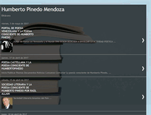 Tablet Screenshot of humbertopinedomendoza.blogspot.com