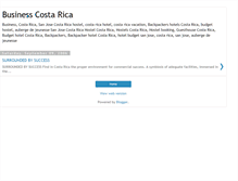 Tablet Screenshot of businesscostarica.blogspot.com