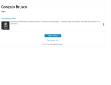 Tablet Screenshot of gonzalo-brusco.blogspot.com