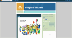 Desktop Screenshot of colegiolanatividad.blogspot.com