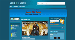 Desktop Screenshot of cantoporjesus.blogspot.com