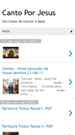 Mobile Screenshot of cantoporjesus.blogspot.com