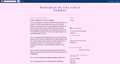 Desktop Screenshot of historiasdeunachicanormal.blogspot.com
