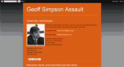 Desktop Screenshot of geoffsimpsonassault.blogspot.com