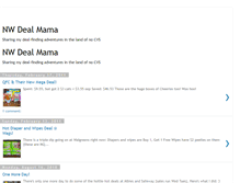 Tablet Screenshot of nwdealmama.blogspot.com